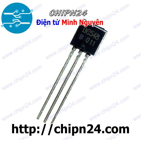 [10 CON] Transistor BC548 TO-92 NPN 100mA 30V (548)