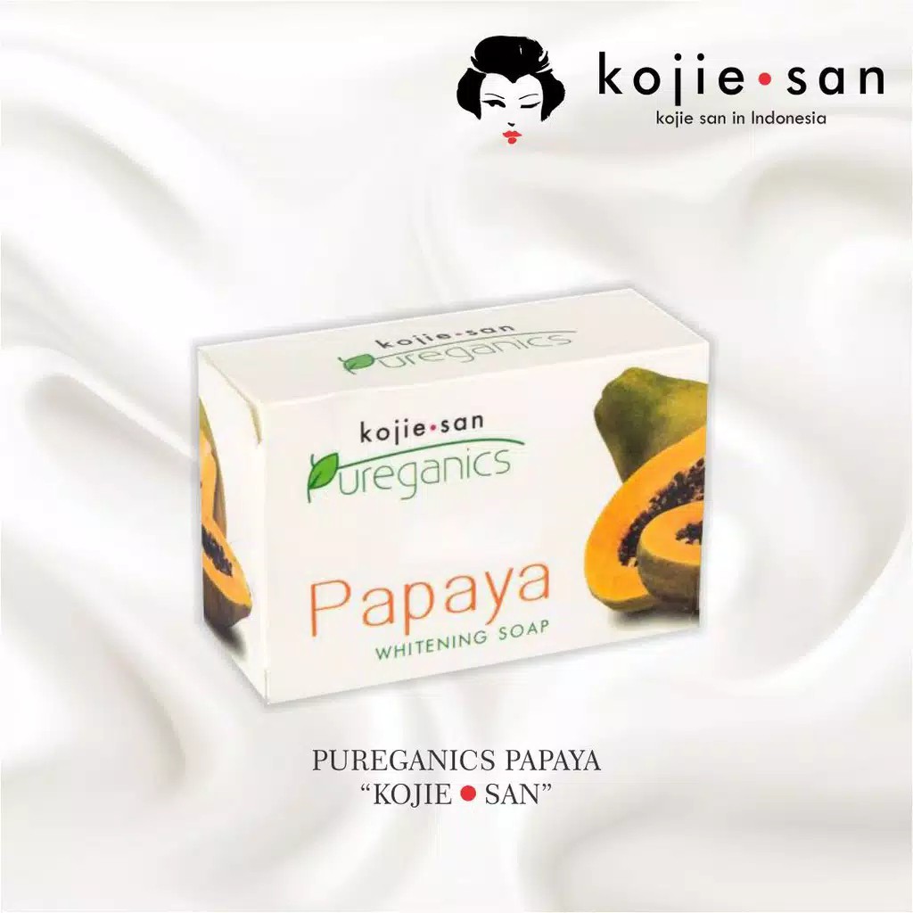 (hàng Mới Về) Xà Phòng Kojie San Pureganics Papaya Soap 135g