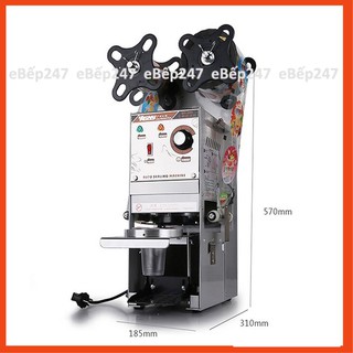 Máy dập nắp cốc, ép miệng ly bán tự động Verly WY-680, 350W siêu bền, hiện đại - eBếp247