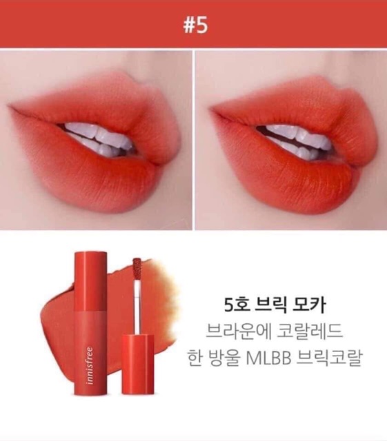 [có sẵn] SON KEM LỲ INNISFREE VIVID COTTON INK | BigBuy360 - bigbuy360.vn