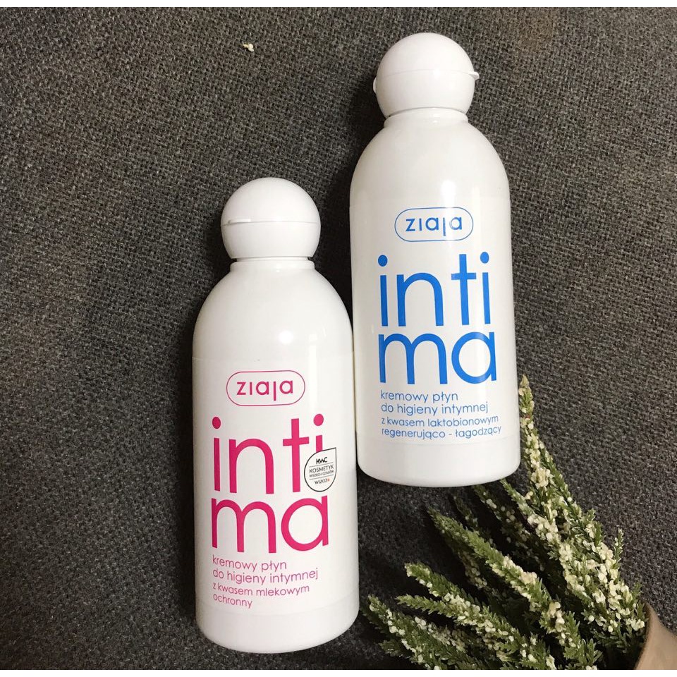 Dung dịch vệ sinh phụ nữ Intima Ziaja 200ml Ba Lan Chính Hãng