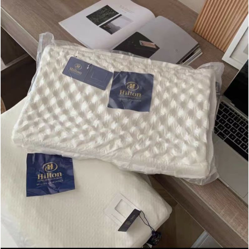 Gối cao su hilton mềm mại chống đau mỏi vai gáy