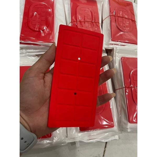 Đệm cao su đỏ 7 inch