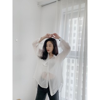 áo sơ mi basic lưng xẻ buộc nơ SA330 1994closet