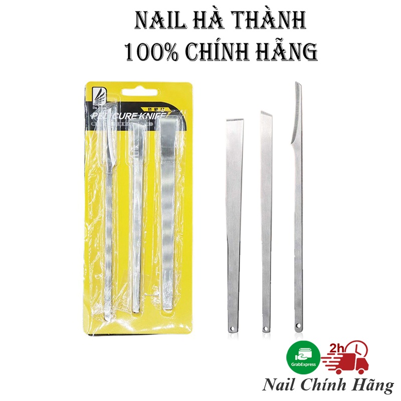 Bộ lấy khóe 3 cây inox cao cấp chính hãng