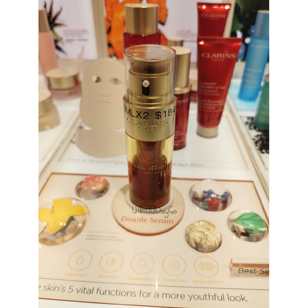 (Hàng Mới Về) Tinh Chất Vàng Clarins Phục Hồi Da Chống Lão Hóa Làm Săn Chắc Da 50ml | BigBuy360 - bigbuy360.vn