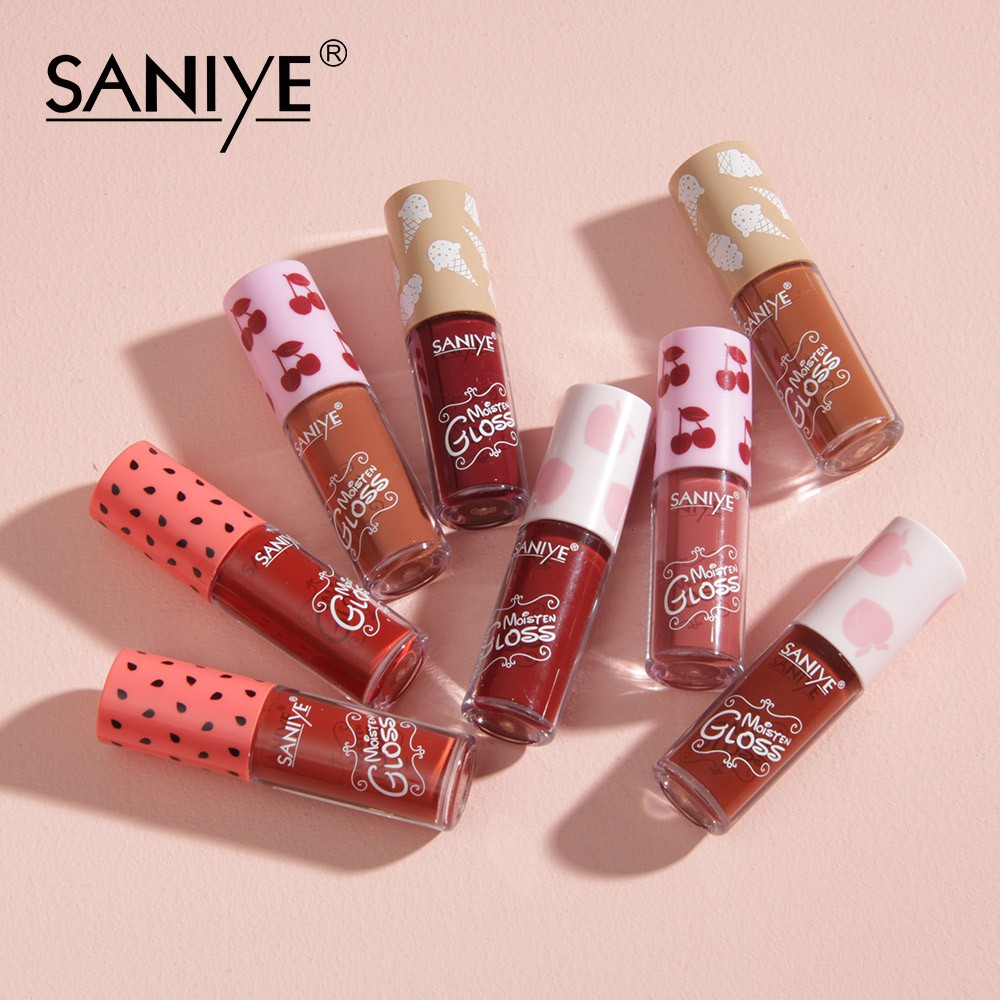 Son tint trái cây SANIYE L1152 dưỡng ẩm chống thấm nước 4ml