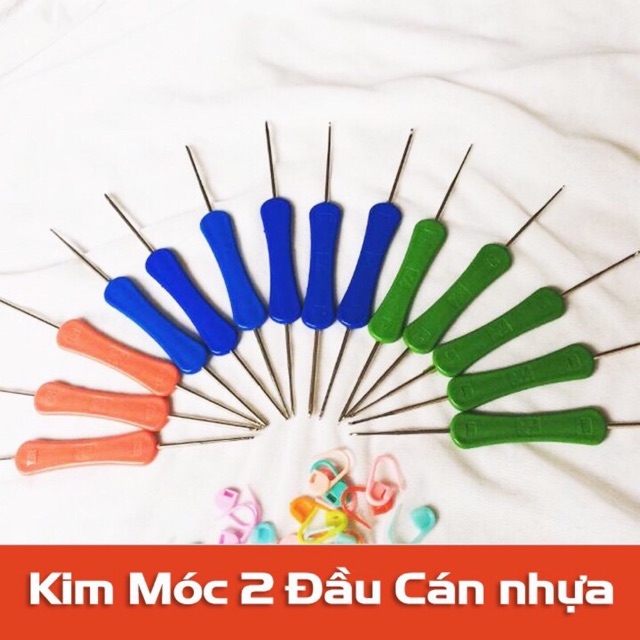 Kim Móc 2 Đầu Cán Nhựa