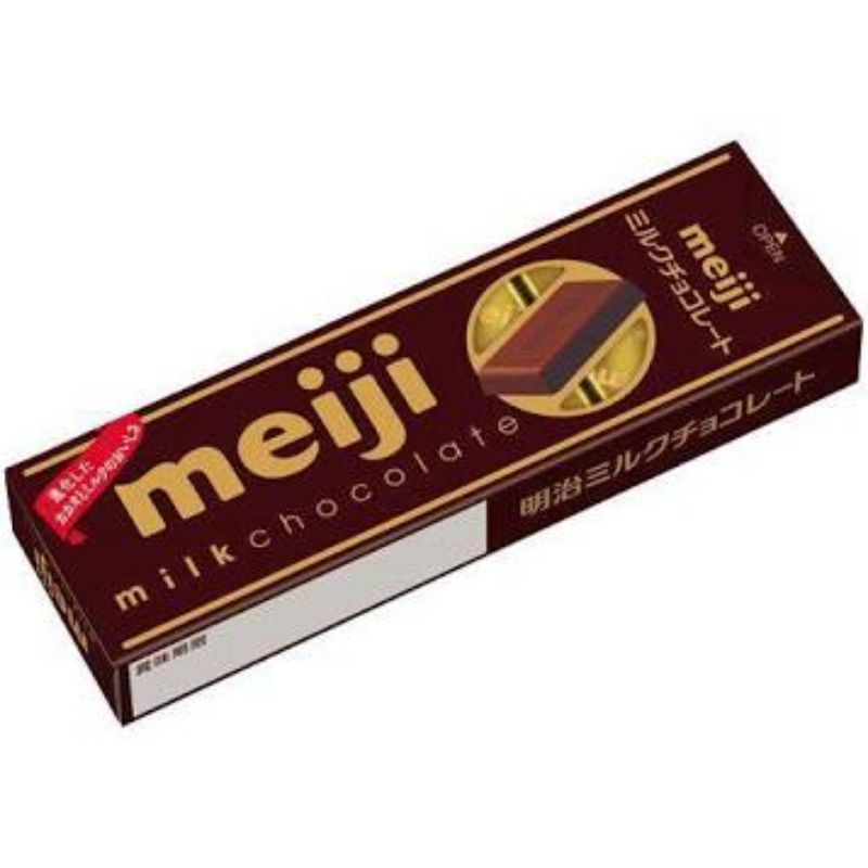 (Hộp 41g) Milk Chocolate - Socola Sữa Meiji Nhật Bản