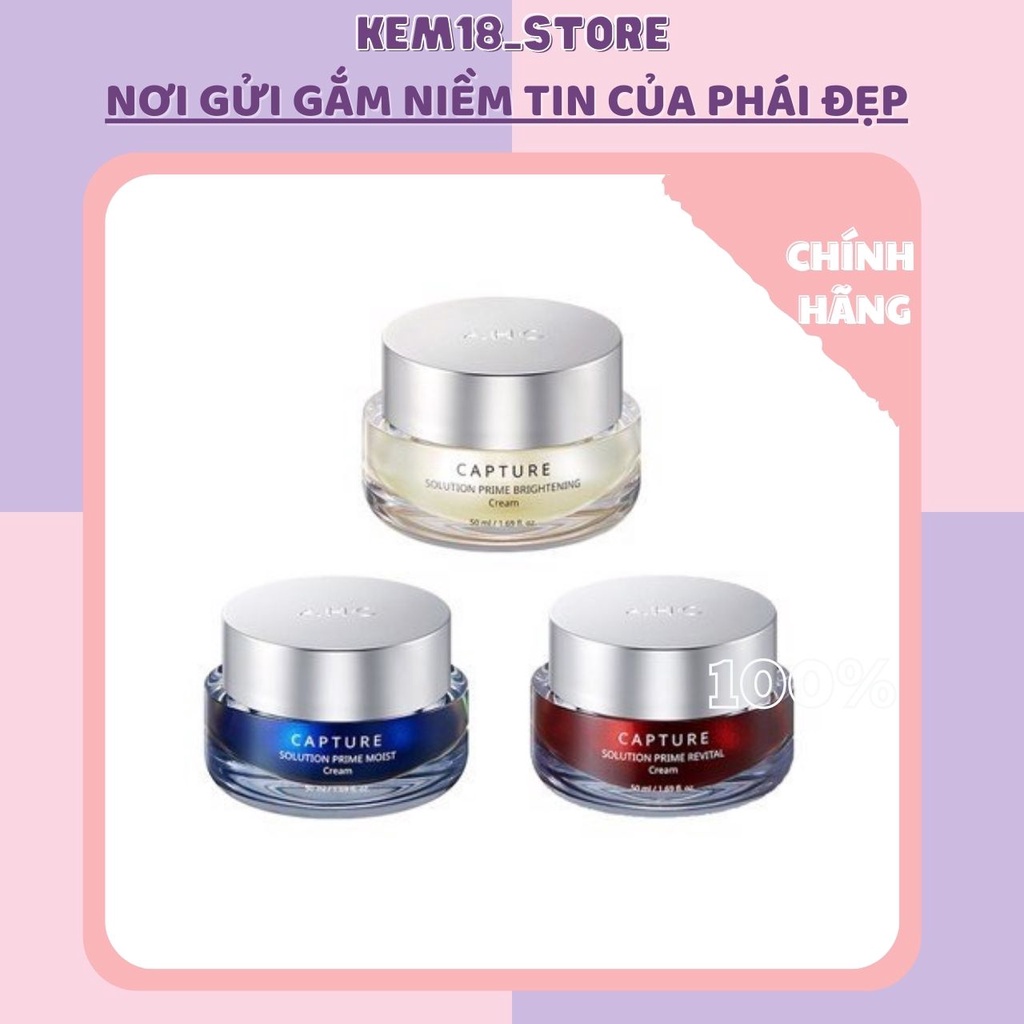 Kem dưỡng Ahc Capture Solution Max Cream