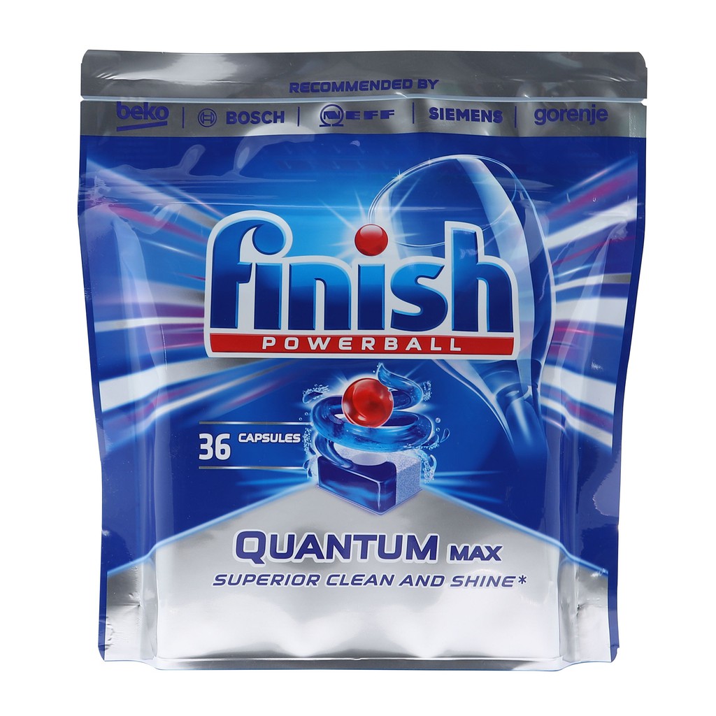 Viên rửa bát Finish Quantum Max 36 viên