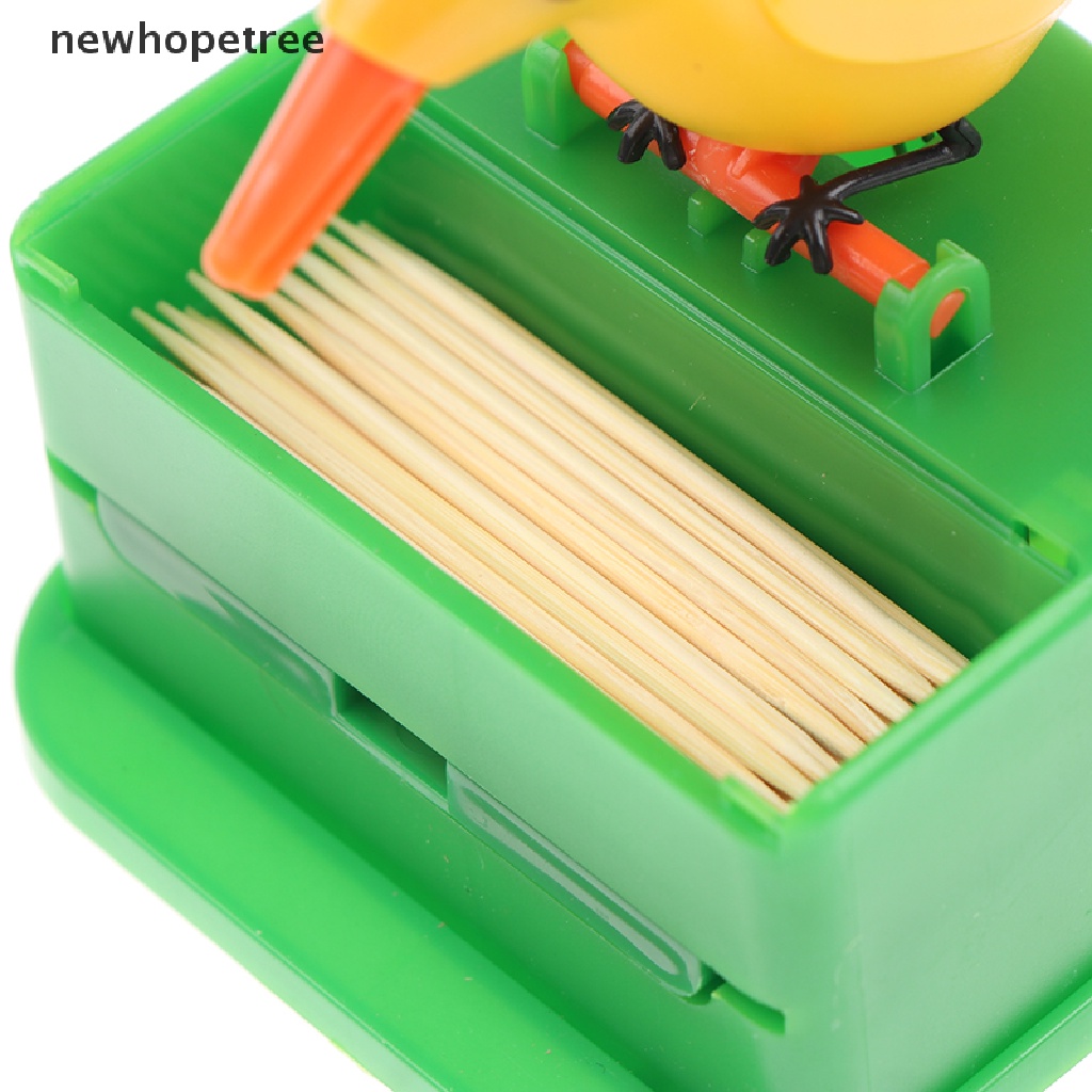 Hộp Đựng Tăm Xỉa Răng Tự Động Hình Chú Chim Ngộ Nghĩnh