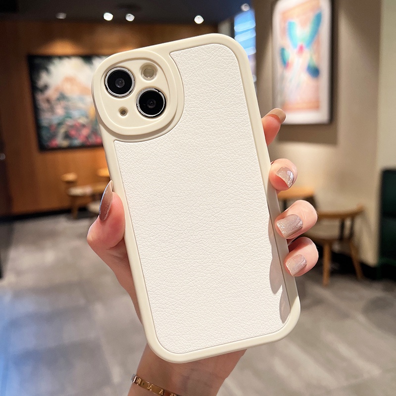 Ốp Điện Thoại Mềm Hình Đôi Mắt Màu Trơn Cho Xiaomi Redmi 9A 9C 10A K20 K30 K40S K50 Note 7 8 Pro