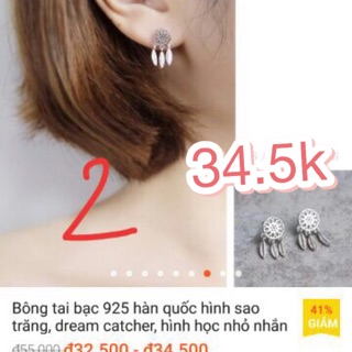 Combo cho khách 20 đôi bông tai