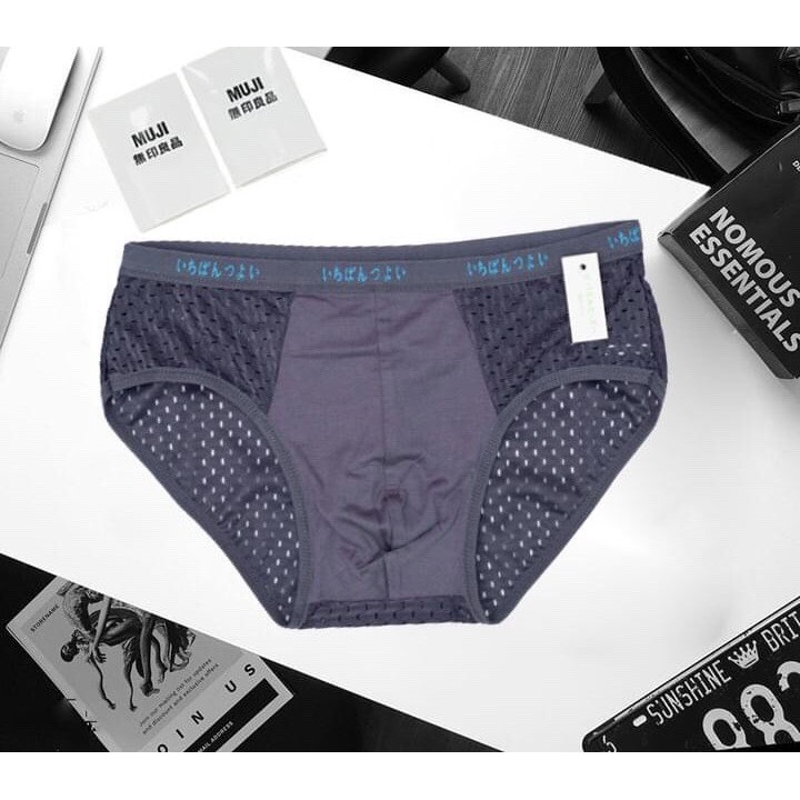 [CAM KẾT CHẤT ĐẸP - THÔNG HƠI] Quần lót thông hơi cao cấp cho giãn 4 chiều xuất Nhật