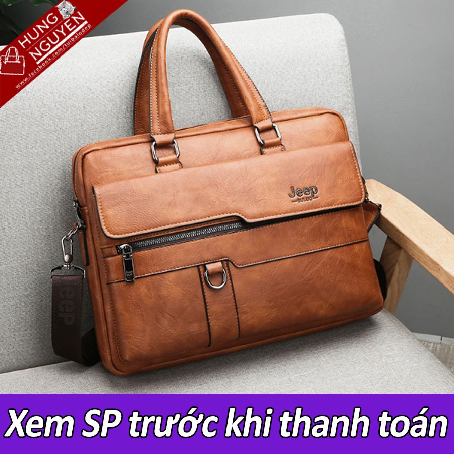 Cặp xách Jeep sang trọng nhiều ngăn 2020 | BigBuy360 - bigbuy360.vn