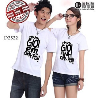 Hot Aó thun cặp bên nhau