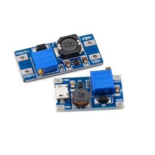 Mô Đun Tăng Áp Mt3608 Dc-Dc 2a Usb 2v-24v Sang 5v 9v 12v 28v