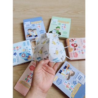 Khẩu trang vải kháng khuẩn cho bé 1 đến 5 tuổi
