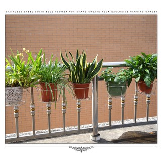 Giỏ Treo Chậu Cây Cảnh Ở Ban Công Cửa Sổ, Kệ Để Đồ Treo Cây Trang Trí Hàng Rào