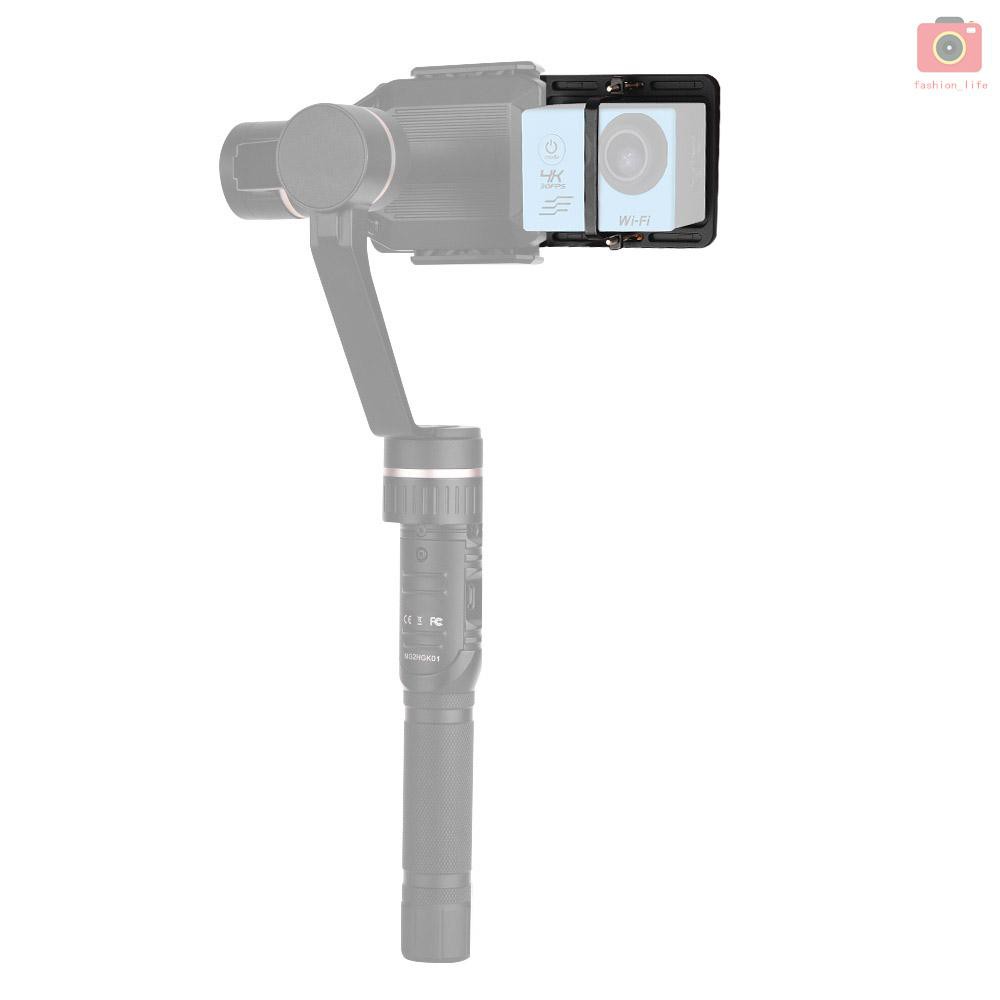 Tấm gắn máy ảnh thể thao cầm tay cho GoPro Hero 6/5/4/3+/YI 4K SJCAM/ DJI OSMO Mobile 2 Zhiyun Smooth 4 FeiyuG SP2 | BigBuy360 - bigbuy360.vn