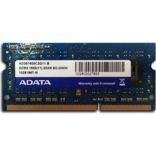Ram Laptop 2G DDR3 bus 1600-BH 60 tháng