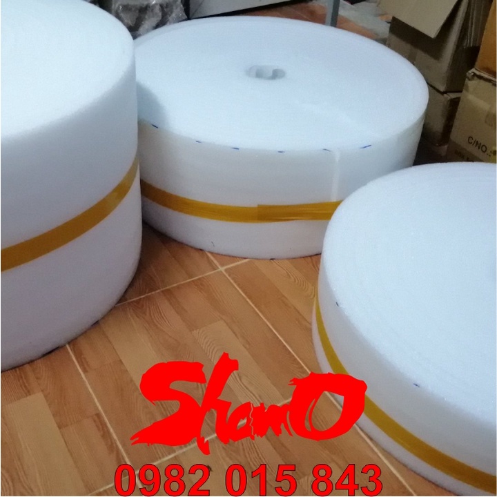 Xốp chống sốc Foam dày 20mm  dùng lót bọc hàng hóa dễ vỡ, chống sốc đồ thủy tinh, gốm sứ, điện tử