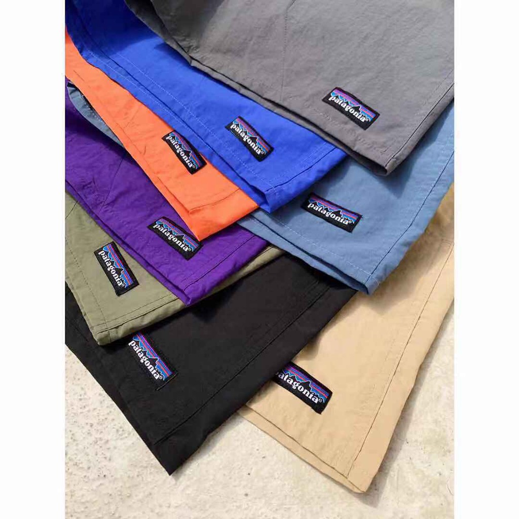 patagonia ngắn Hàng Chính Hãng Thương Mại Nước Ngoài Quần Short Thể Thao Lưng Thun Lót Lớp Lót patagonia Nhanh Khô Đi Biển Thông Thường