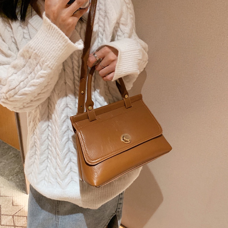 Túi xách IELGY da mềm sức chứa lớn phong cách hàn quốc cho nữ