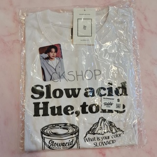 Áo NCT Slowacid kèm card Jungwoo như ảnh