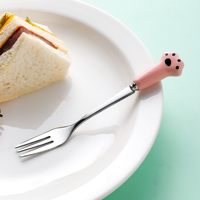 Muỗng cà phê bằng thép không gỉ hình động vật hoạt hình