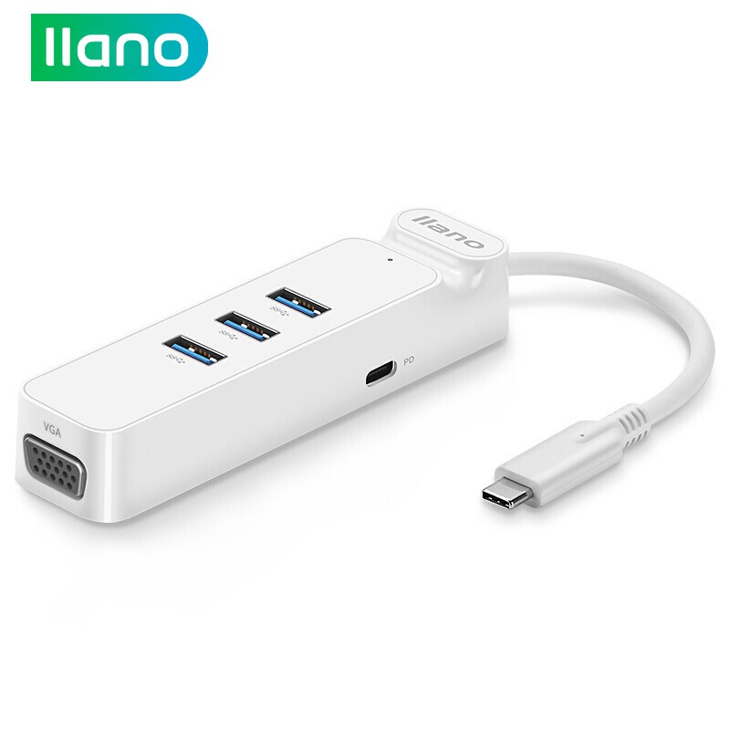 Bộ ChuyểN ĐổI Usb-C Sang VGA 3.0 HUB Macbook 12 / pro Macbook