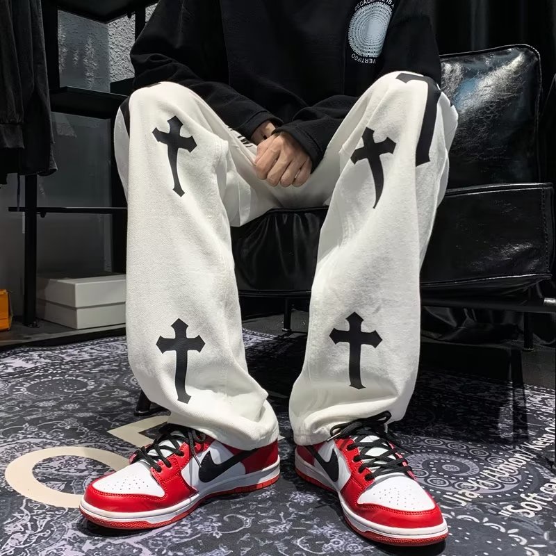 quần bò nam thời trang quần jean nữ unisex phong cách Hàn Quốc quần jean ống rộng chất đũi cao cấp jean nam