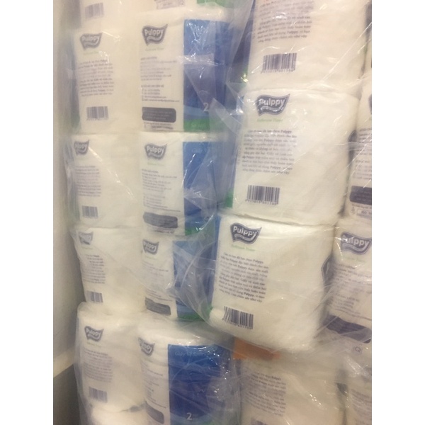 [BIG SALE cuối năm] Lốc giấy vệ sinh pulppy 10 cuộn 2 lớp (Shop chụp TT)