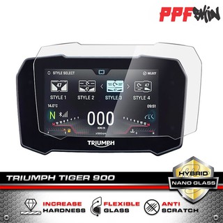 PPF TRIUM Tiger 900.... UPPF dán bảo vệ mặt đồng hồ xe , xước tự phục hồi vết xước dâm , www.uppf.com