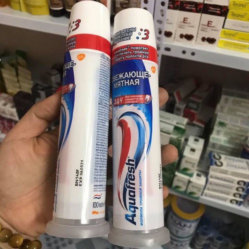 Kem đánh răng Aquafresh Nga Tuýp 100ml