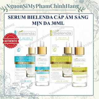 Serum Bielenda Super Power Mezo Skin Clinic Moisturizing cấp nước, dưỡng ẩm, kiềm dầu