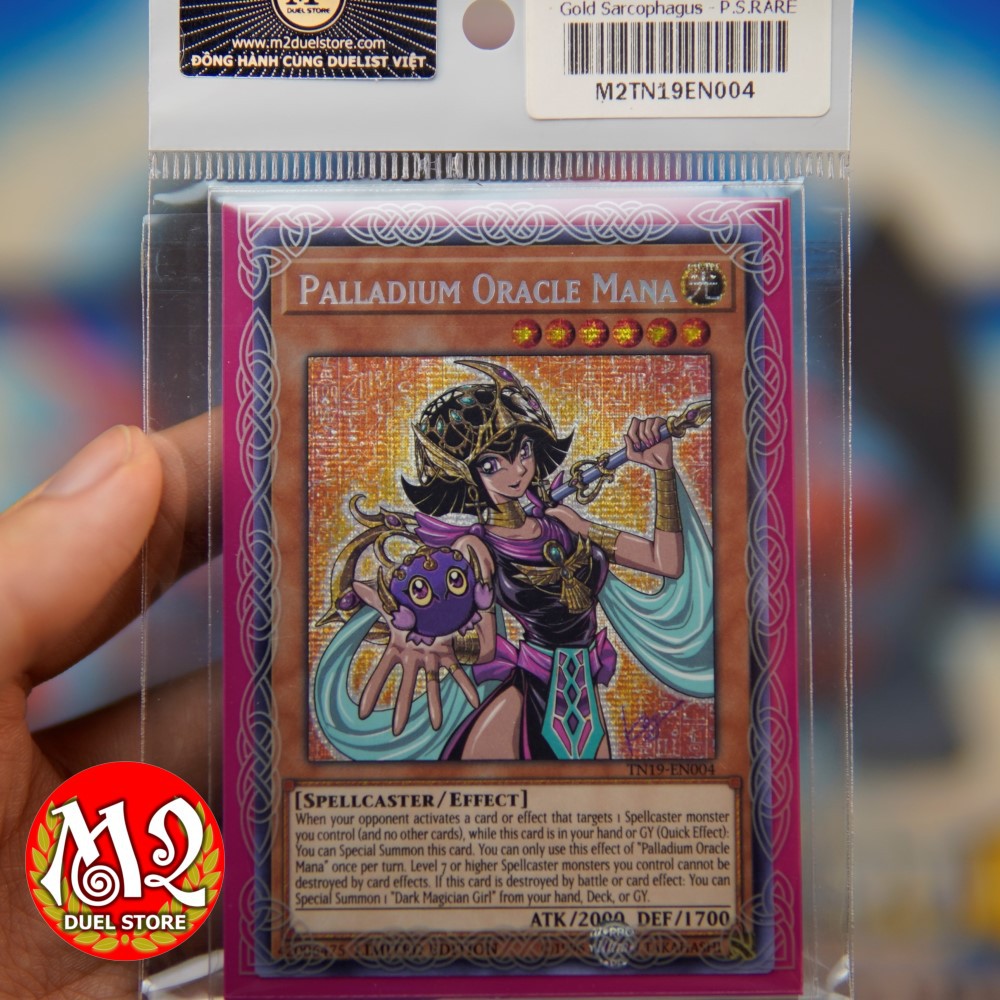 Lá bài Yugioh TN19-EN004-Palladium Oracle Mana - Prismatic Secret -  Bảo quản M2SCCQ-LITE