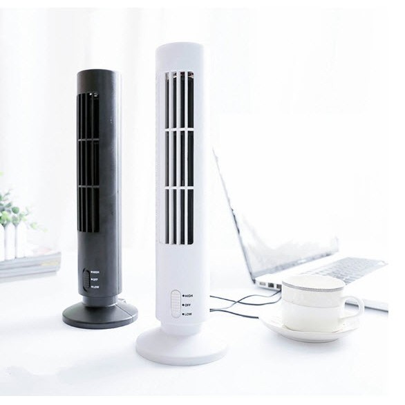 Quạt tháp hơi nước mini Towerfan làm mát nhanh chóng, tiện lợi, mang đi được nhiều nơi