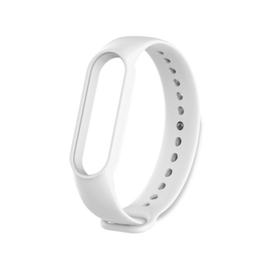 XIAOMI Phù Hợp Dây Đeo Thay Thế Chất Liệu Silicon Màu Trơn Cho Mi Band7  Mi Band 6 5 Mi Band 3