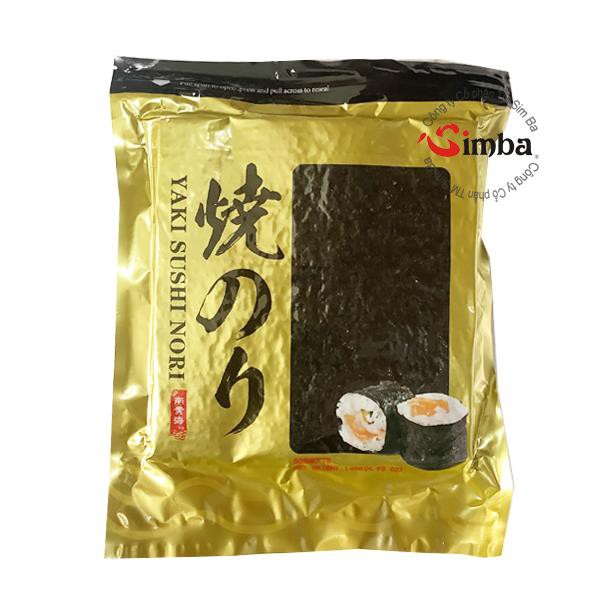 Rong biển yaki nori gold plus -140g (50 lá)