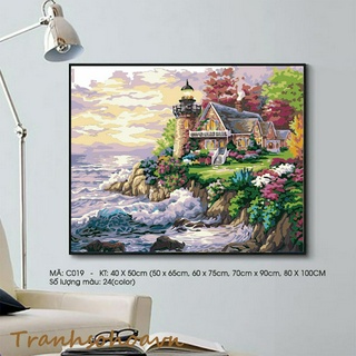 Tranh Sơn Dầu Số Hóa Phong Cảnh Tranhsohoavn Tranh Số Hóa Mã Tranh C019