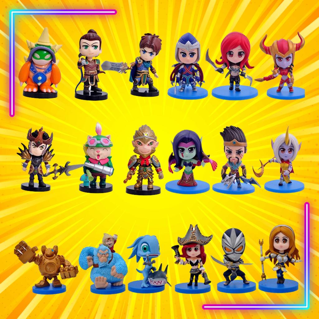 (Hand Made) Mô hình liên minh huyền thoại tổng hợp - Figure League of Legends