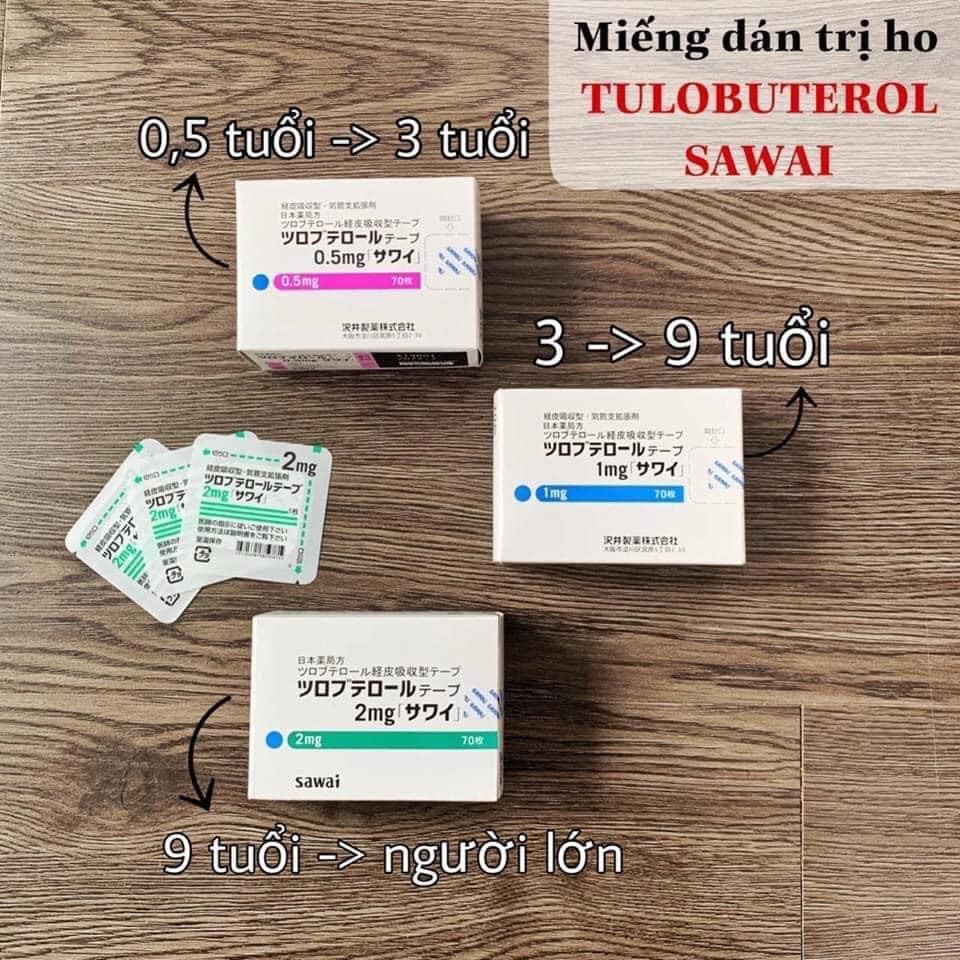 Miếng dán hỗ trợ giảm ho Sawai, hộp 70 miếng - Hàng nội địa Nhật | Kan Japan