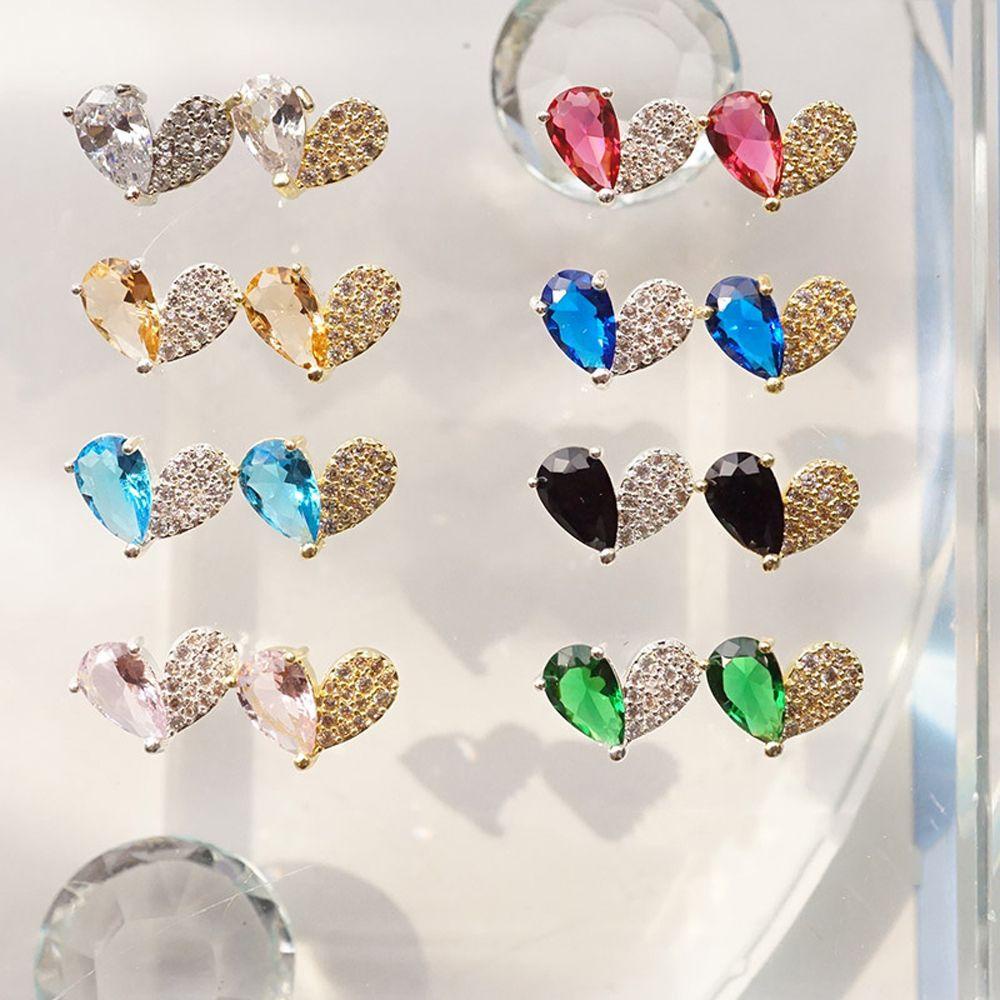 Phụ Kiện Trang Trí Móng Tay Hình Trái Tim Lấp Lánh Xinh Xắn|Móng Tay Giả Trang Trí Nghệ Thuật|Phụ Kiện Làm Móng Nghệ Thuật