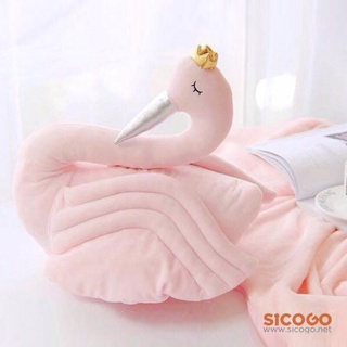 Bộ gối ôm và mền du lịch 3 trong 1 (1.6x1m) - quà tặng độc đáo Sicogo