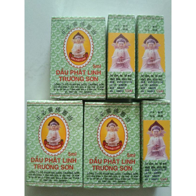 DẦU PHẬT LINH TRƯỜNG SƠN 1.5ml