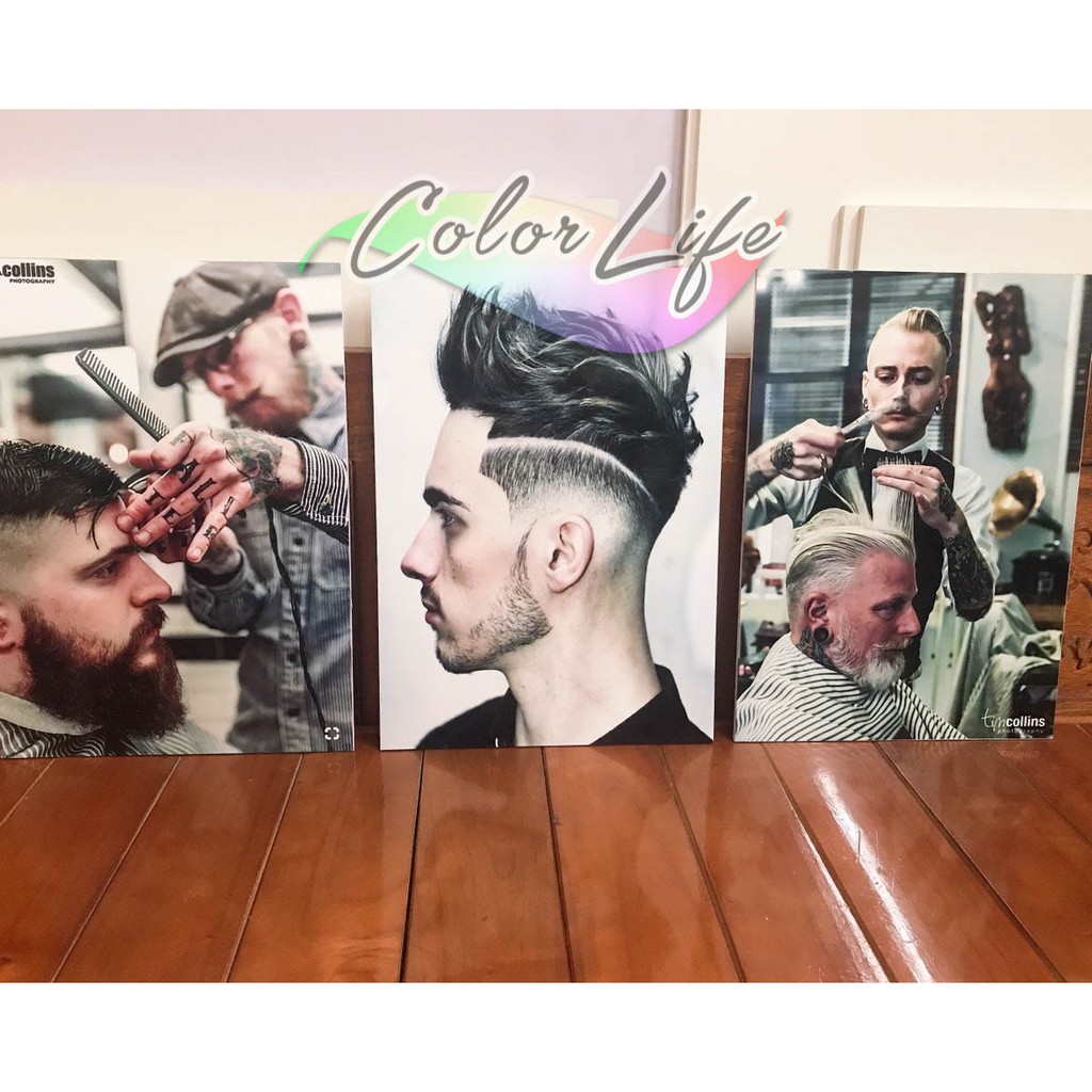 TRANH BARBER TÓC NAM CHO SALON DÁN TREO TƯỜNG SIÊU ĐẸP GIÁ XƯỞNG K38 COLORLIFE | BigBuy360 - bigbuy360.vn
