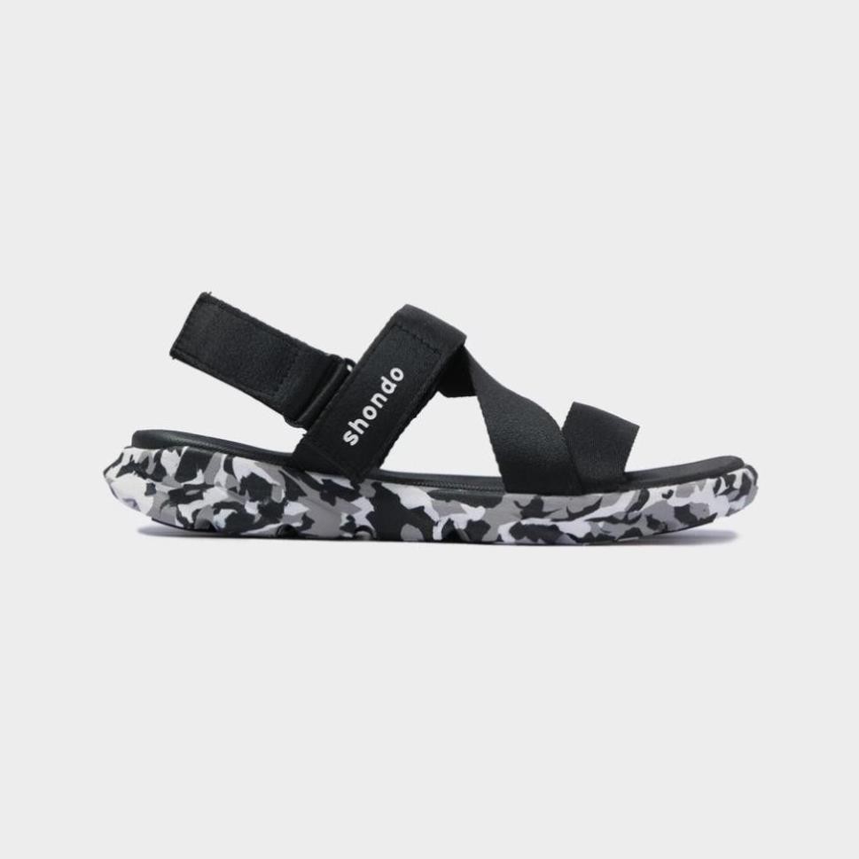 Chất Nhất - {SALE} GIÀY SANDAL SHAT-SHONDO F6 SPORT CAMO ĐEN M6 [ SALE ]