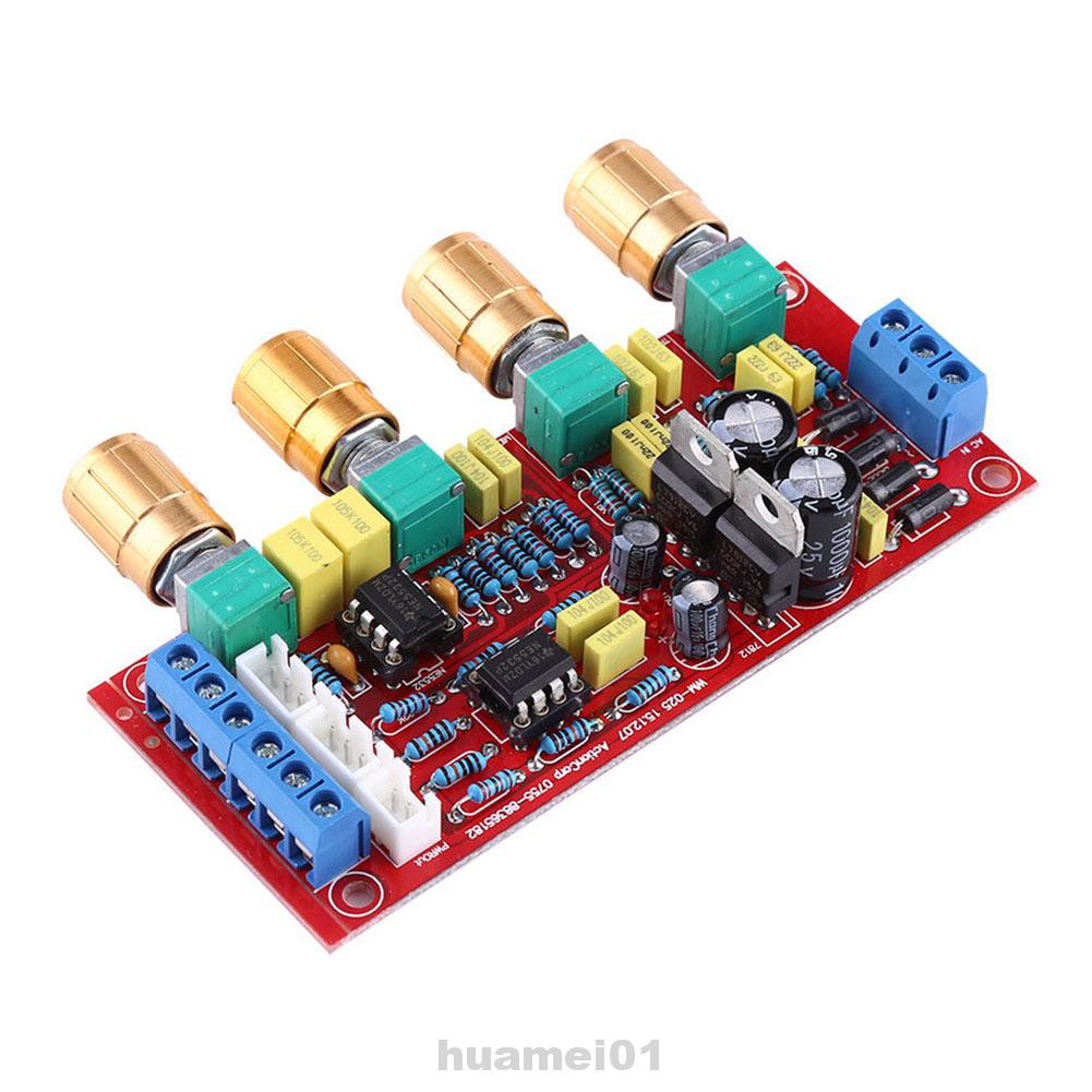 NE5532 Enthusiast Tone HIFI Music Modified Low DIY Volume Adjustable Preamplifier Control Board